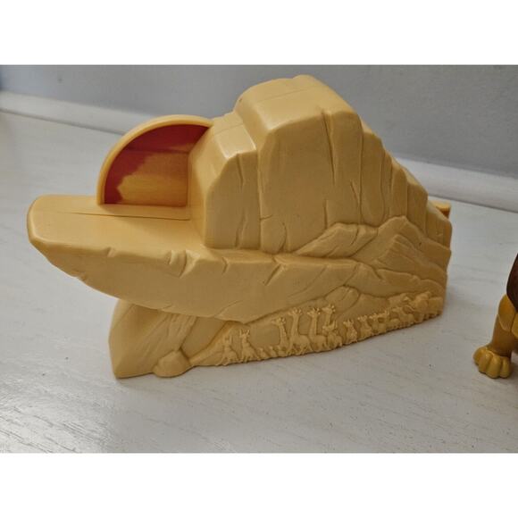 Vintage Disney The Lion King Once Upon A Time Playset With 2 Figures *READ* - Picture 3 of 13